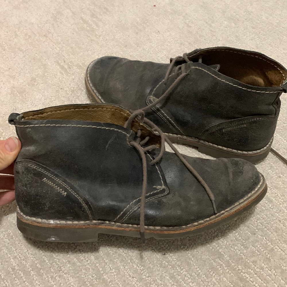 Josef Seibel designed boots - real leather